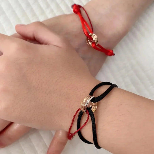 Stylish Woven Leather Cord Bracelets - Glamry