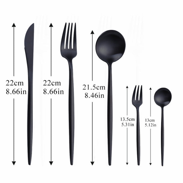 Premium Stainless Steel Classic Cutlery Set