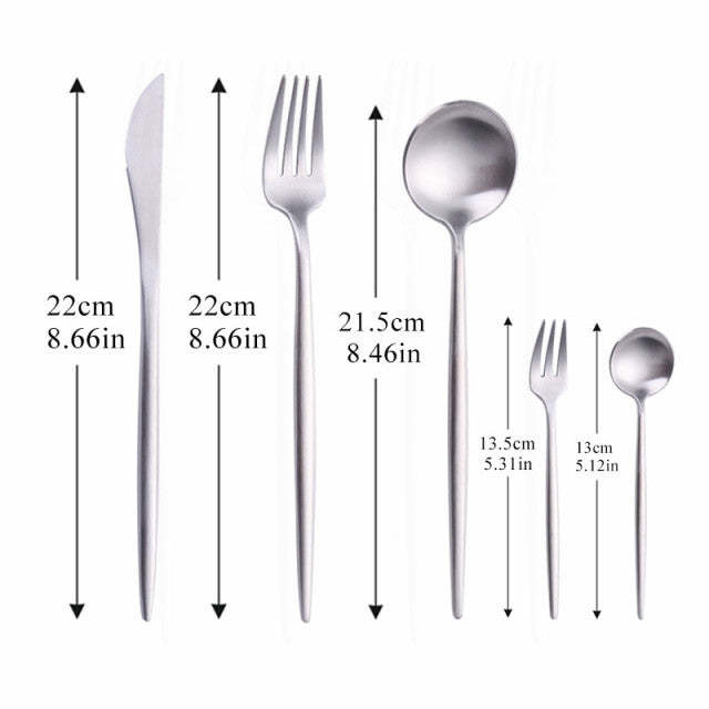 Premium Stainless Steel Classic Cutlery Set