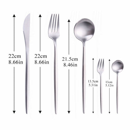 Premium Stainless Steel Classic Cutlery Set