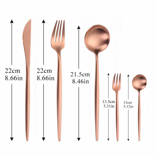 Premium Stainless Steel Classic Cutlery Set