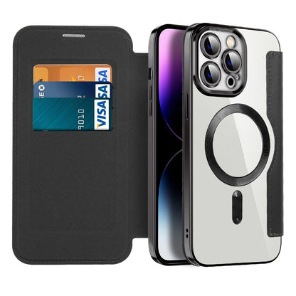Premium Leather Flip Phone Case for iPhone 11-14