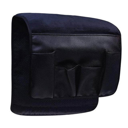 Premium Leather Desk Organizer with Multiple Compartments - Glamry