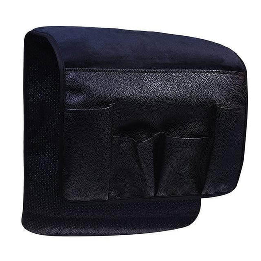 Premium Leather Desk Organizer with Multiple Compartments - Glamry