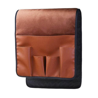 Premium Leather Desk Organizer with Multiple Compartments