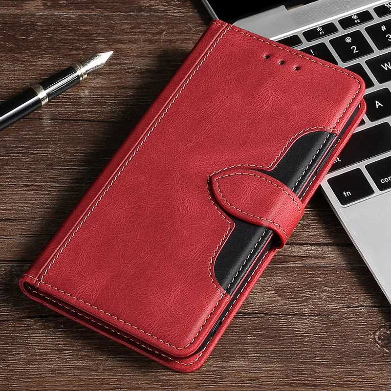 Premium Leather Phone Wallet Case for iPhone
