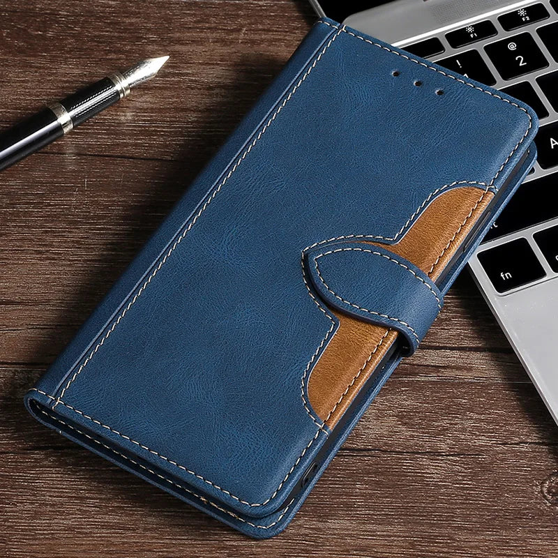 Premium Leather Phone Wallet Case for iPhone