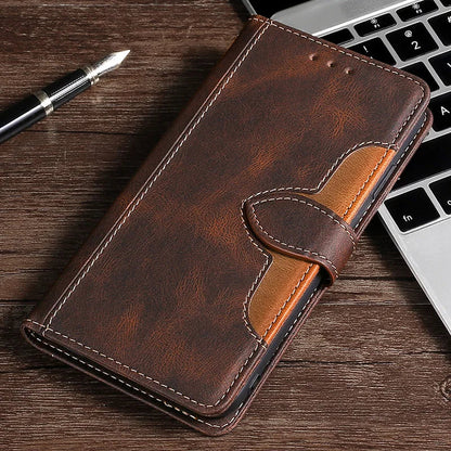 Premium Leather Phone Wallet Case for iPhone