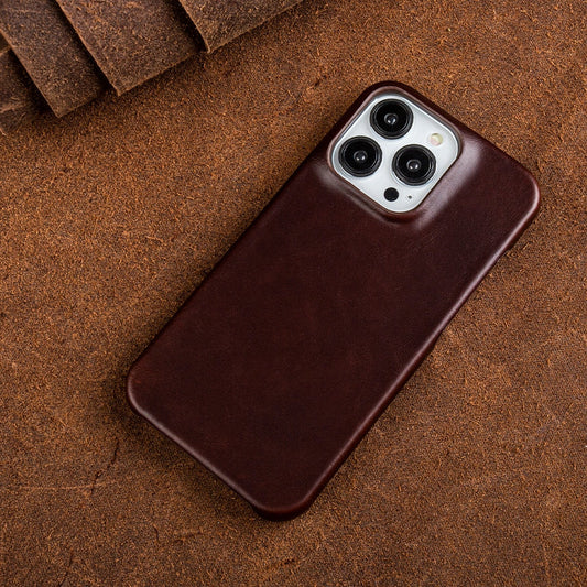 Premium Leather iPhone Case with Soft Touch Protection - Glamry
