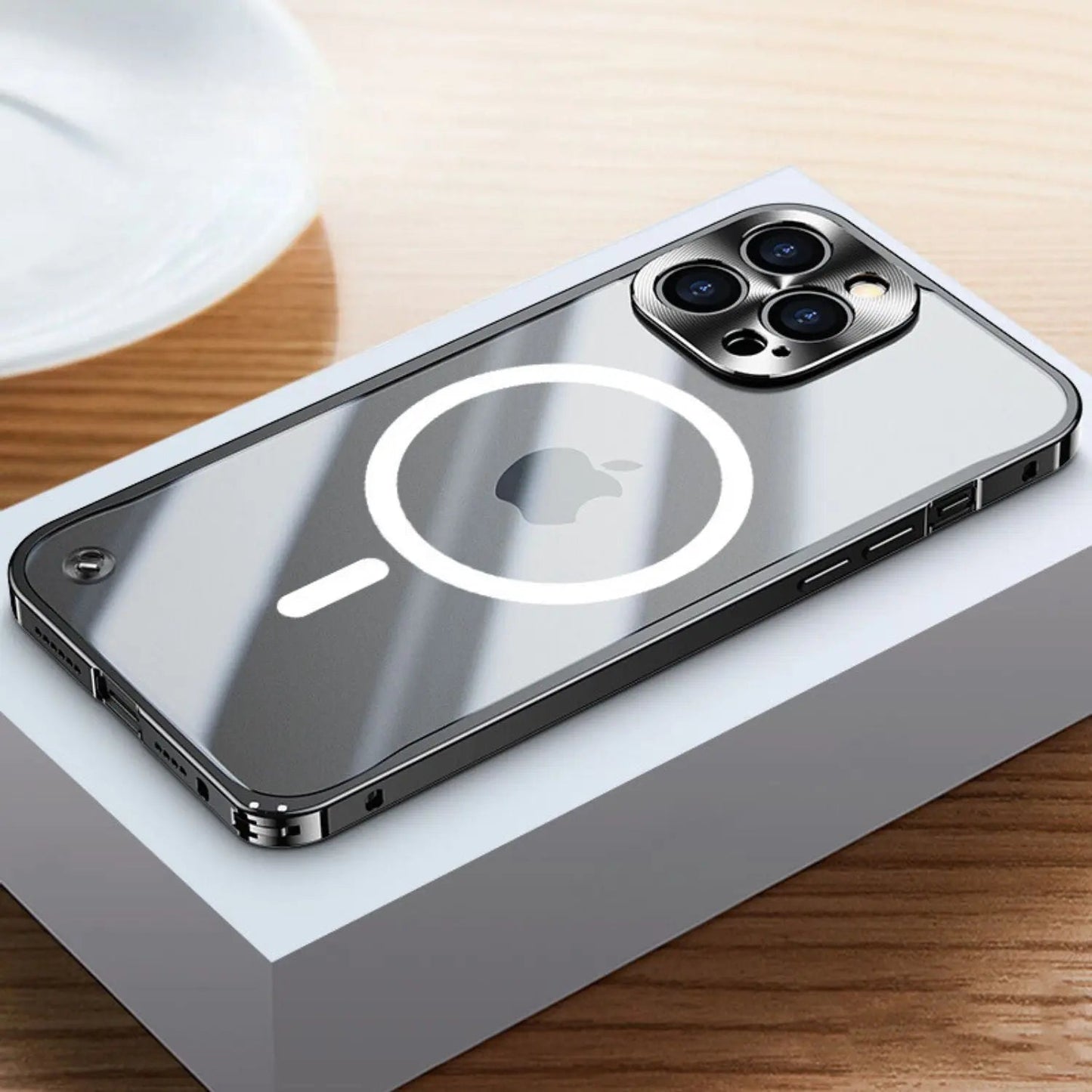 Slim Premium Metal iPhone Pro Max Phone Case