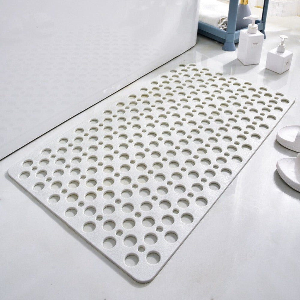Grip Bathroom Shower Mat with Suction Cups for Safety