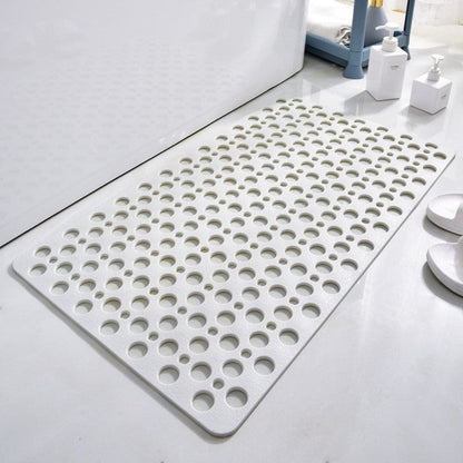Grip Bathroom Shower Mat with Suction Cups for Safety