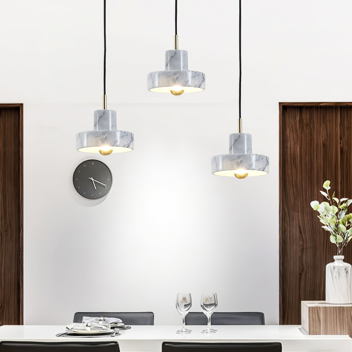 Luxury Marble Drop Pendant Light - Glamry