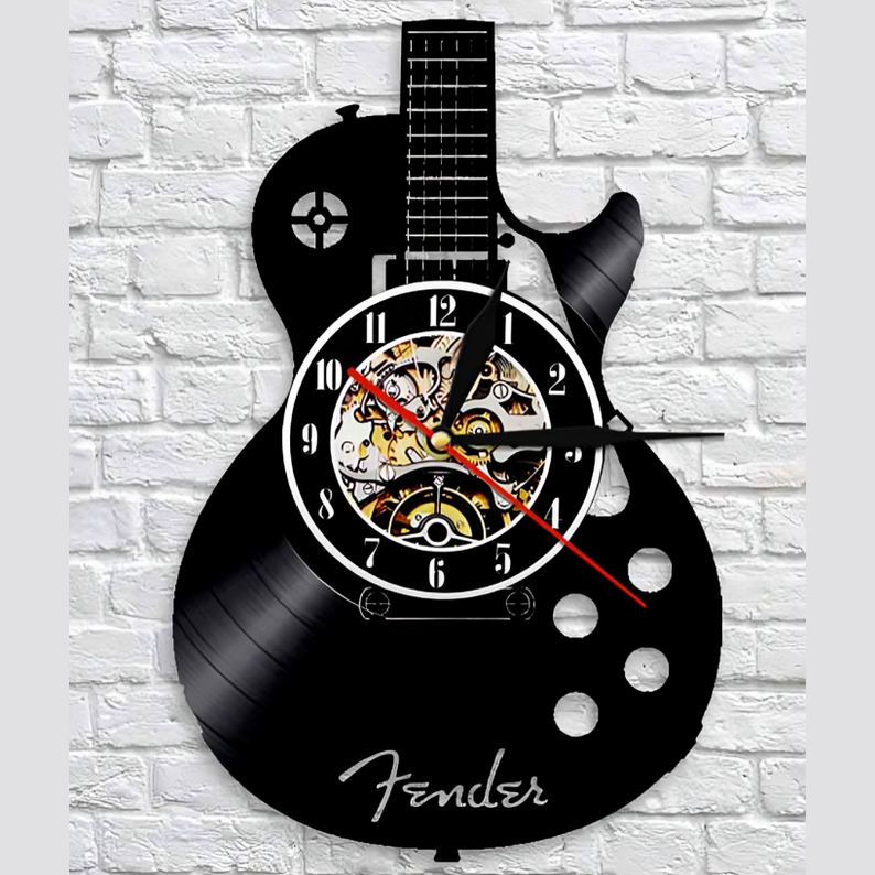 Unique Vinyl Record Wall Clock - Glamry