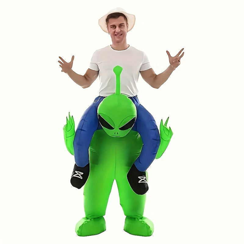 Inflatable Alien Costume for Men - Humorous Halloween Suit