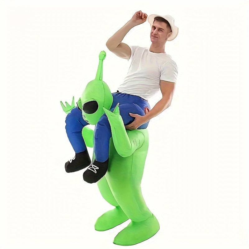 Inflatable Alien Costume for Men - Humorous Halloween Suit