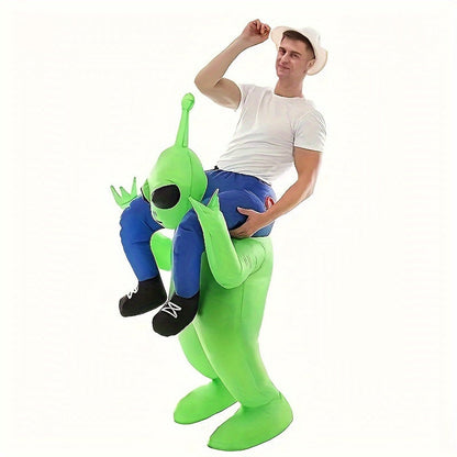 Inflatable Alien Costume for Men - Humorous Halloween Suit