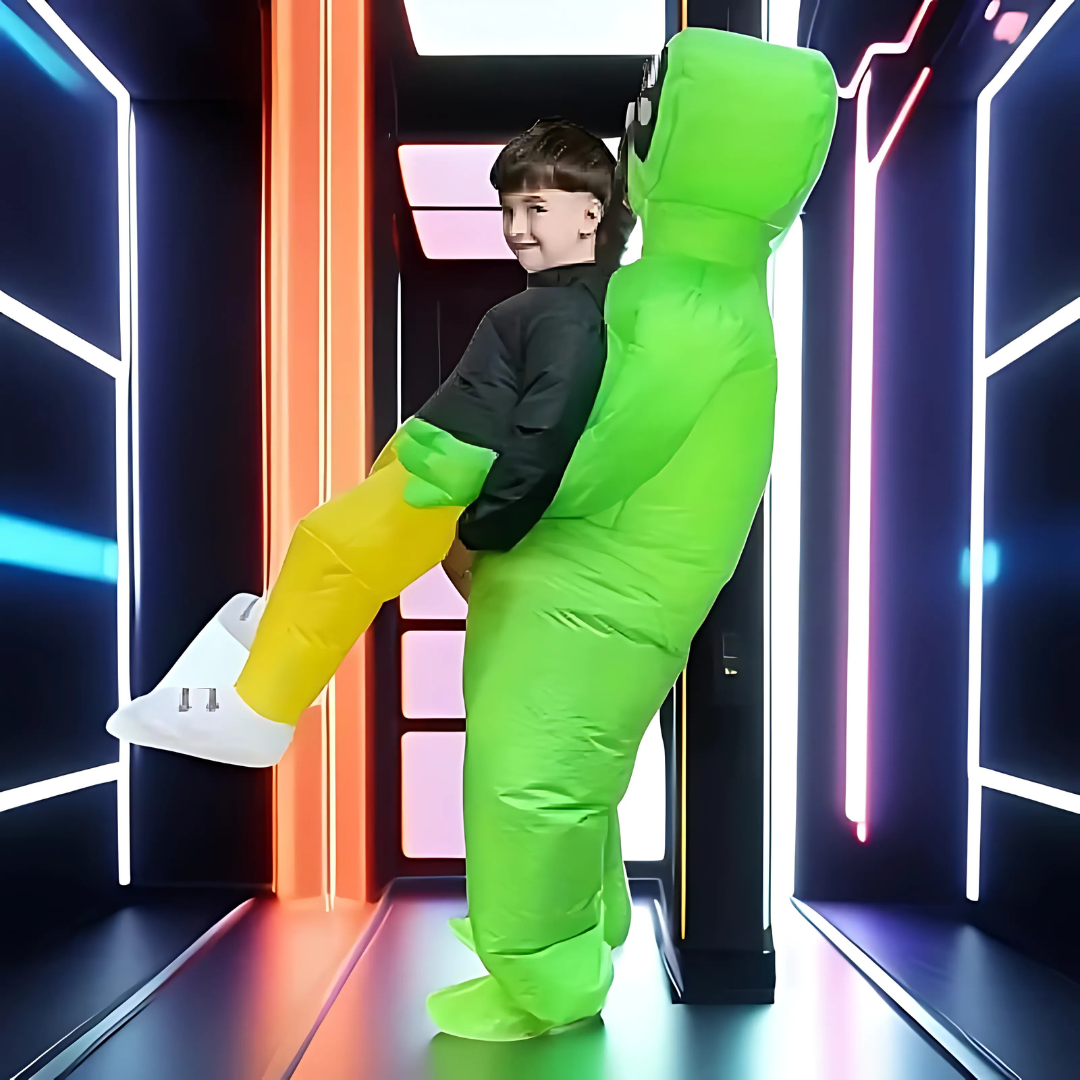 Men's Hilarious Alien Ride On Halloween Costume - Glamry