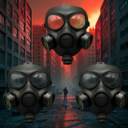 Men's Military Full Face Gas Mask - Glamry