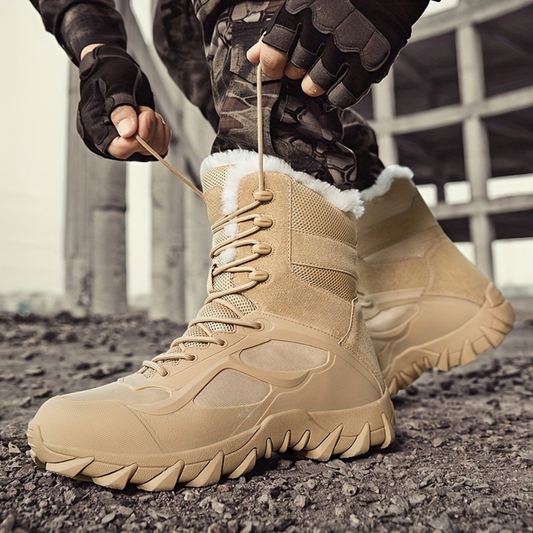 Rugged Outdoor Boots - Waterproof Hiking Footwear - Glamry