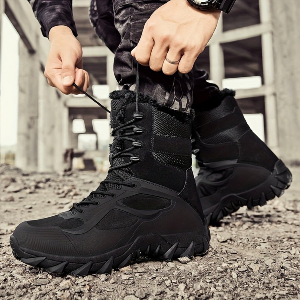 Rugged Outdoor Boots - Waterproof Hiking Footwear