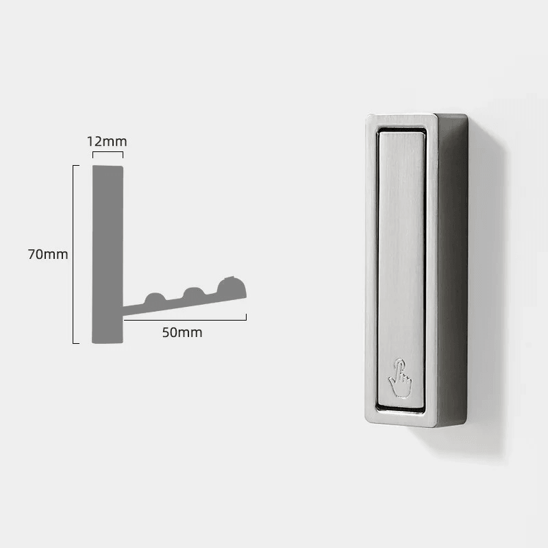 Modern Compact Wall Mount Coat Hooks