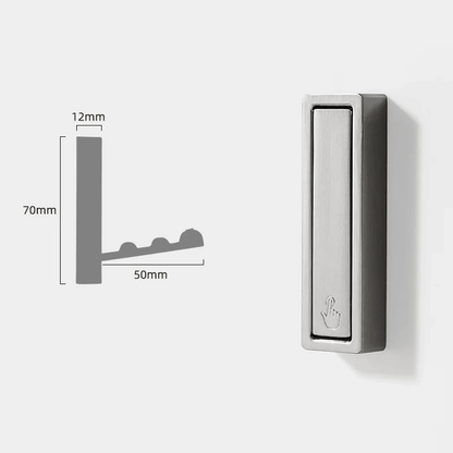 Modern Compact Wall Mount Coat Hooks