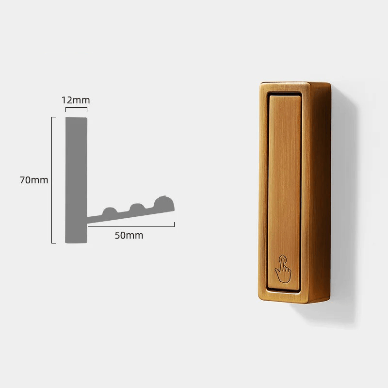 Modern Compact Wall Mount Coat Hooks