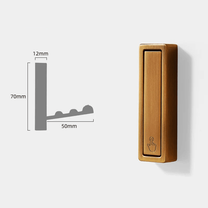 Modern Compact Wall Mount Coat Hooks
