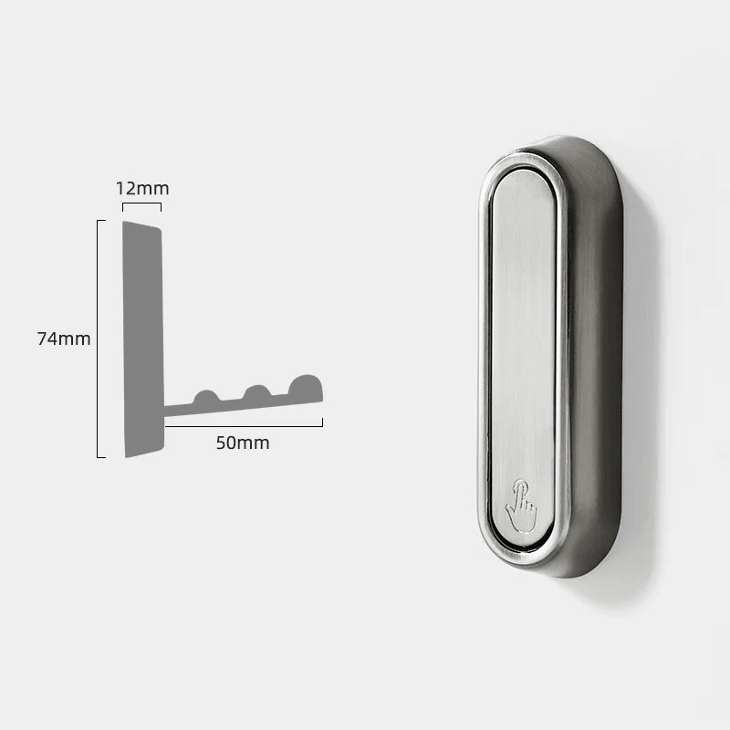 Modern Compact Wall Mount Coat Hooks
