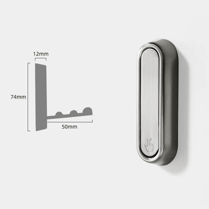 Modern Compact Wall Mount Coat Hooks