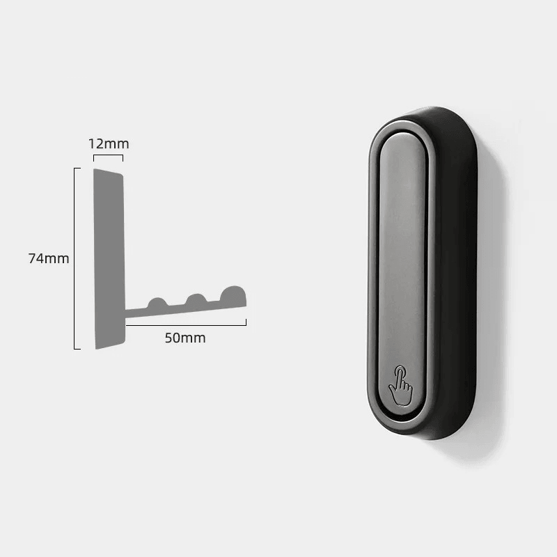 Modern Compact Wall Mount Coat Hooks