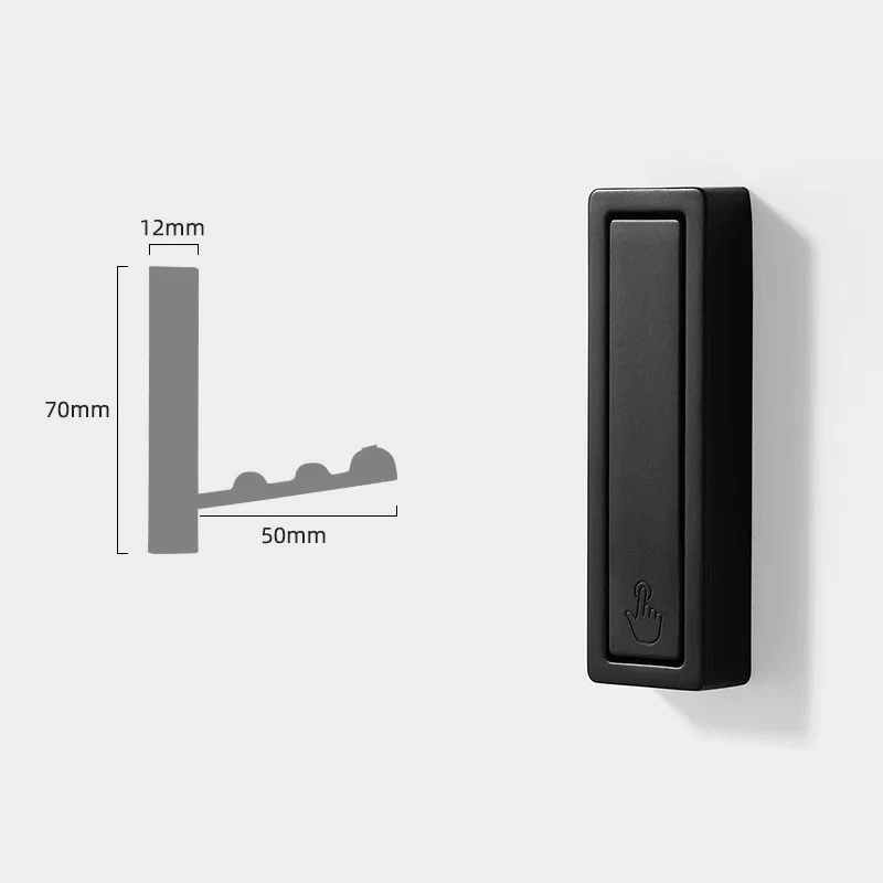 Modern Compact Wall Mount Coat Hooks