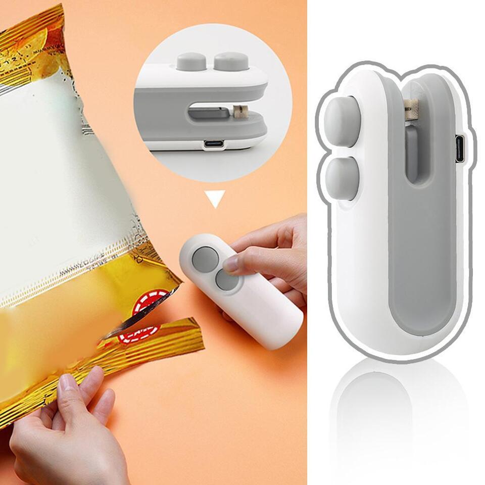 Compact Handheld Heat Sealer for Food Storage Bags - Glamry