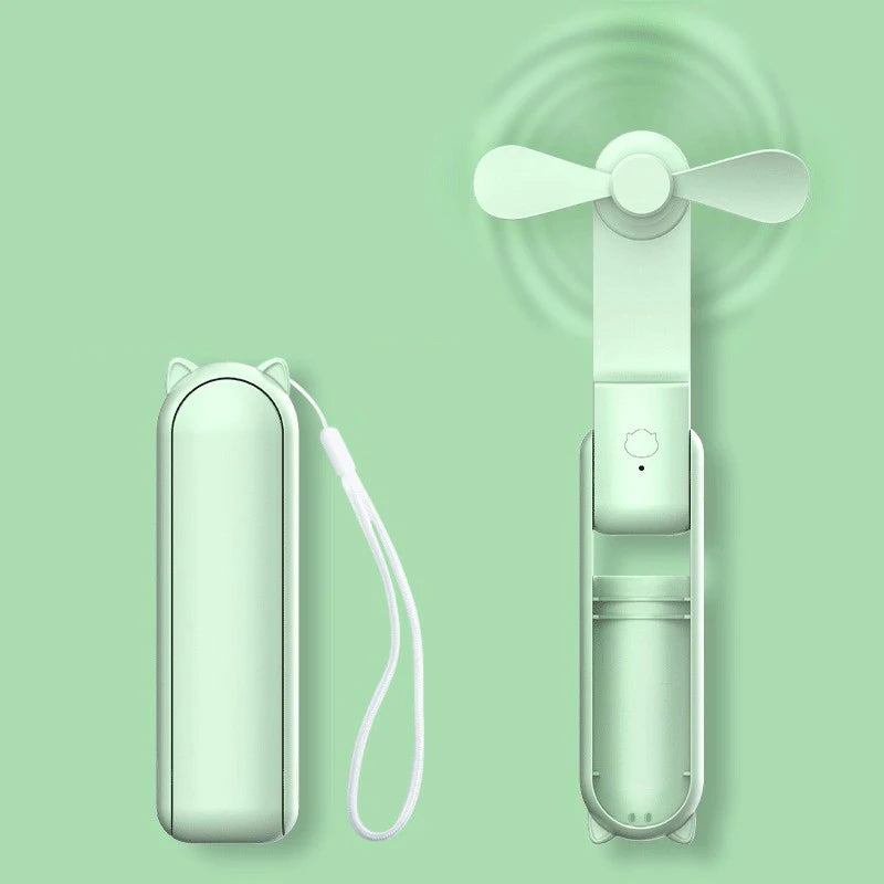 Portable USB Rechargeable Mini Hand Fan - Glamry