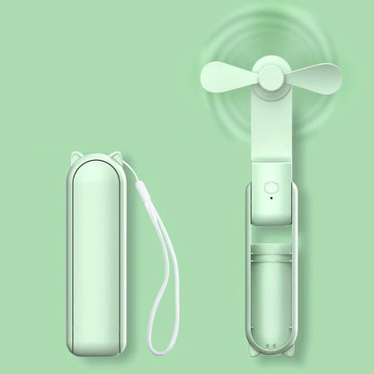Portable USB Rechargeable Mini Hand Fan - Glamry