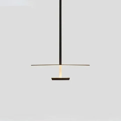 Modern Circular Drop Pendant Light