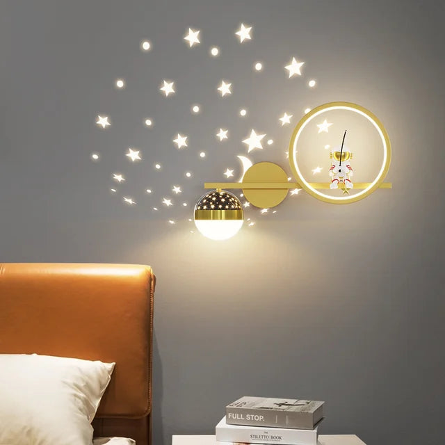 Colorful LED Kids Room Lamp