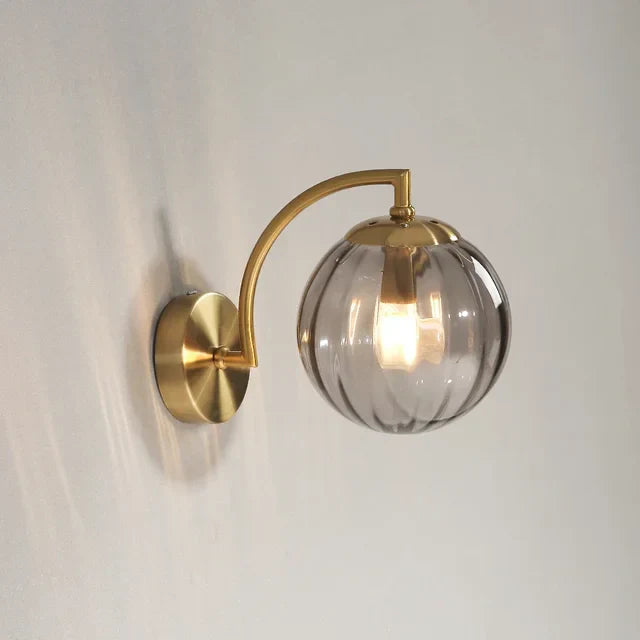 Elegant Glass Panel Light Fixture