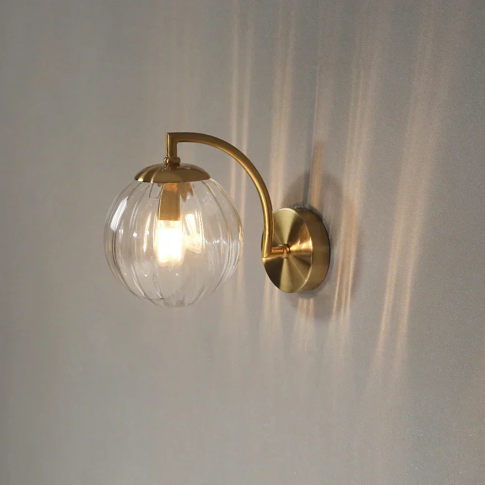Elegant Glass Panel Light Fixture