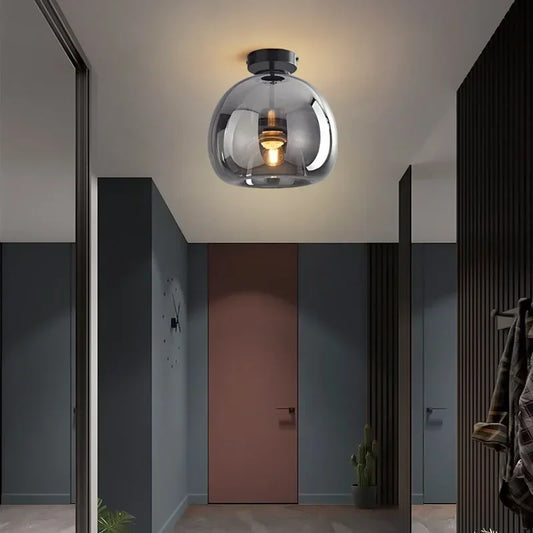 Simple Elegant Glass Ceiling Light - Glamry