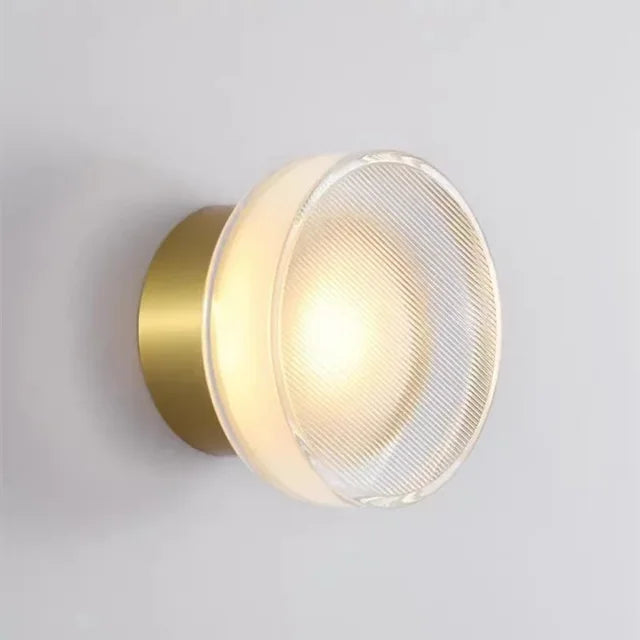 Round LED Contemporary Wall Light