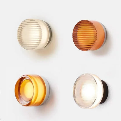 Round LED Contemporary Wall Light