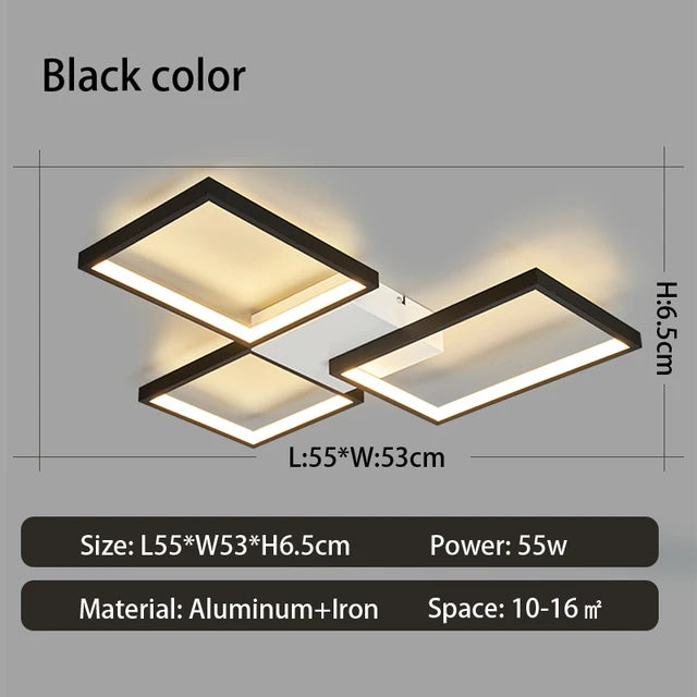 Elegant Crystal LED Ceiling Light