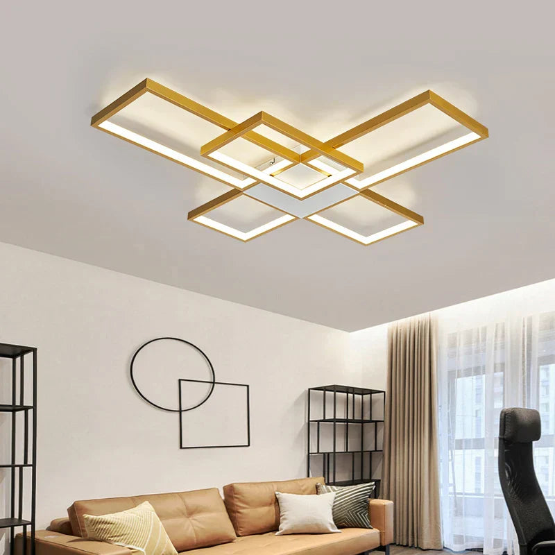 Elegant Crystal LED Ceiling Light