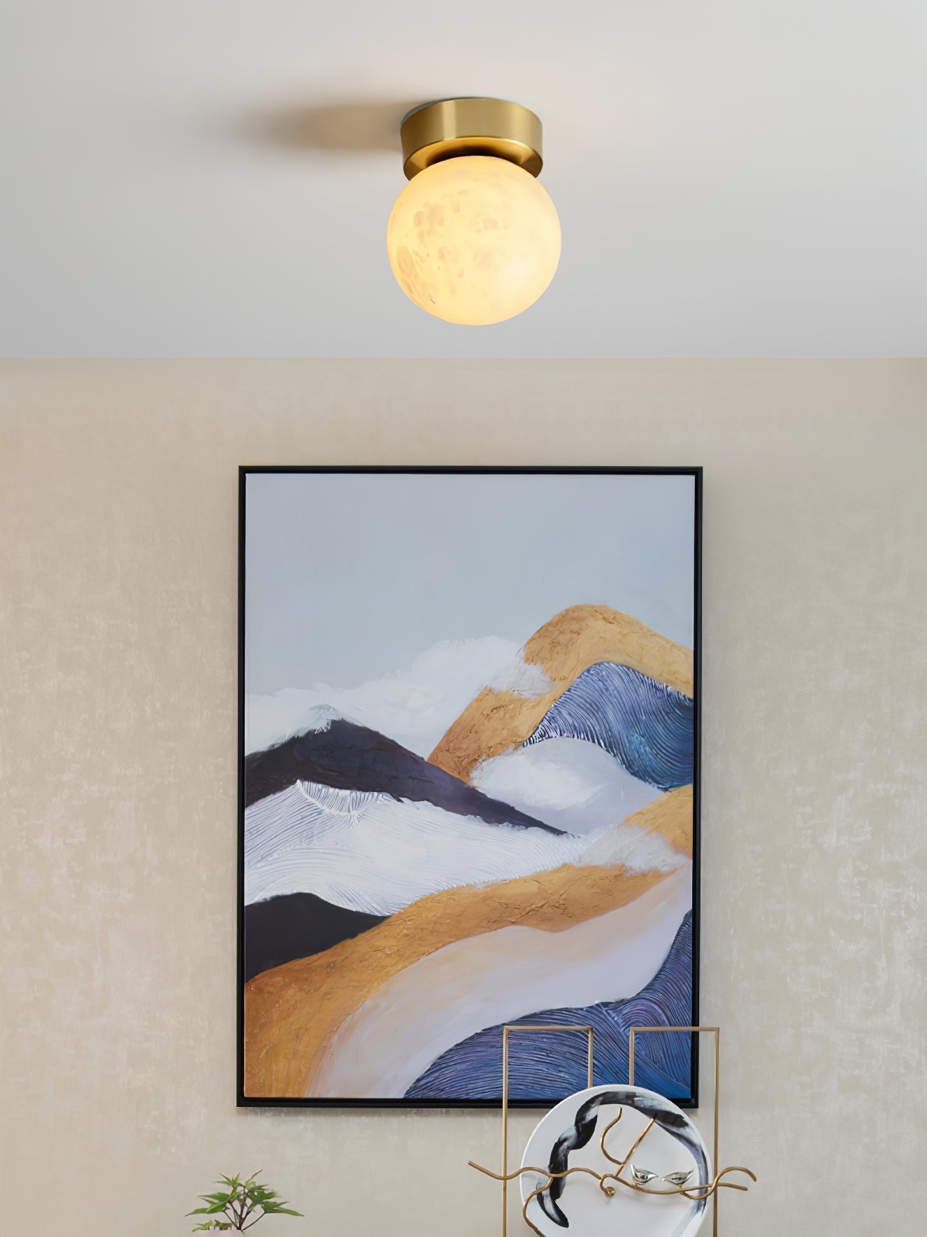 Elegant White Hanging Light - Glamry