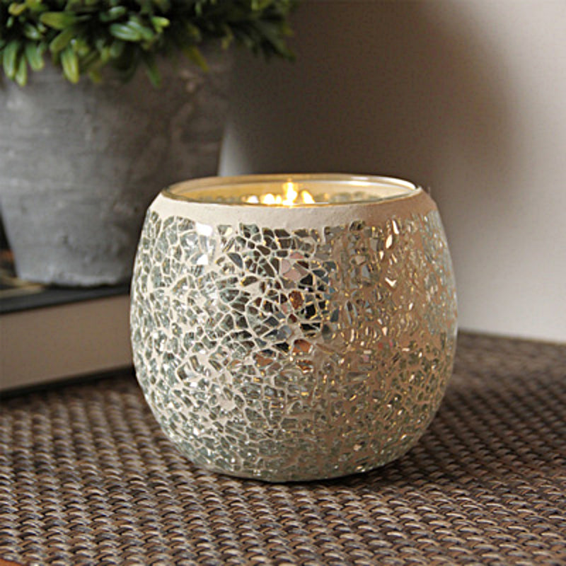 Colorful Glass Tea Light Candle Holder
