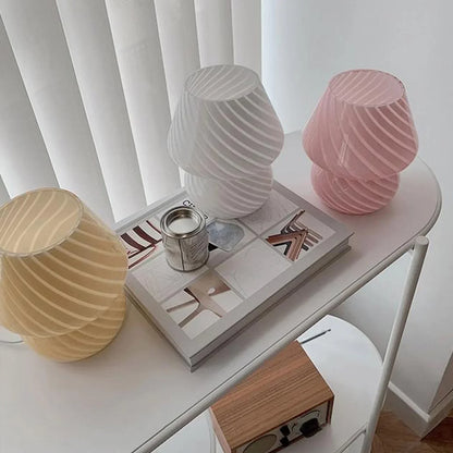 Sleek Clear Desk Lamp