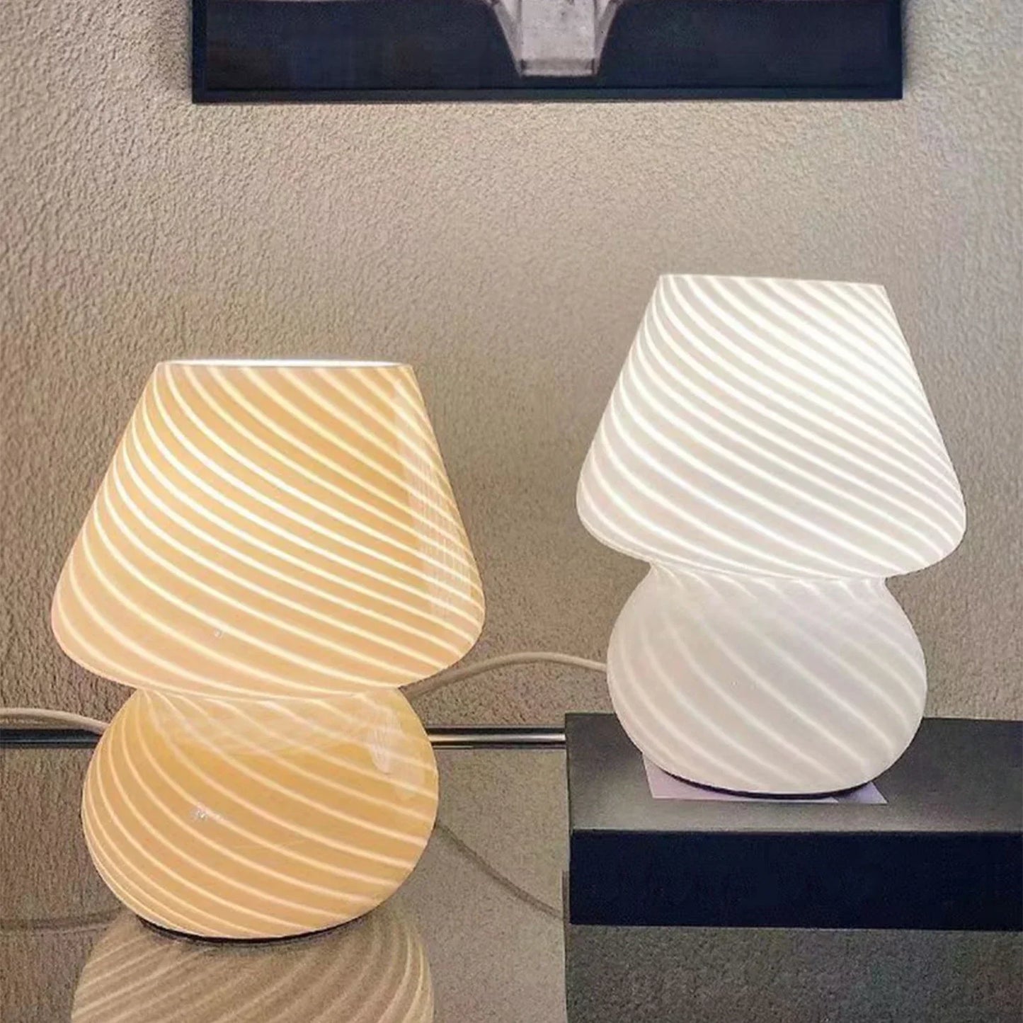 Sleek Clear Desk Lamp