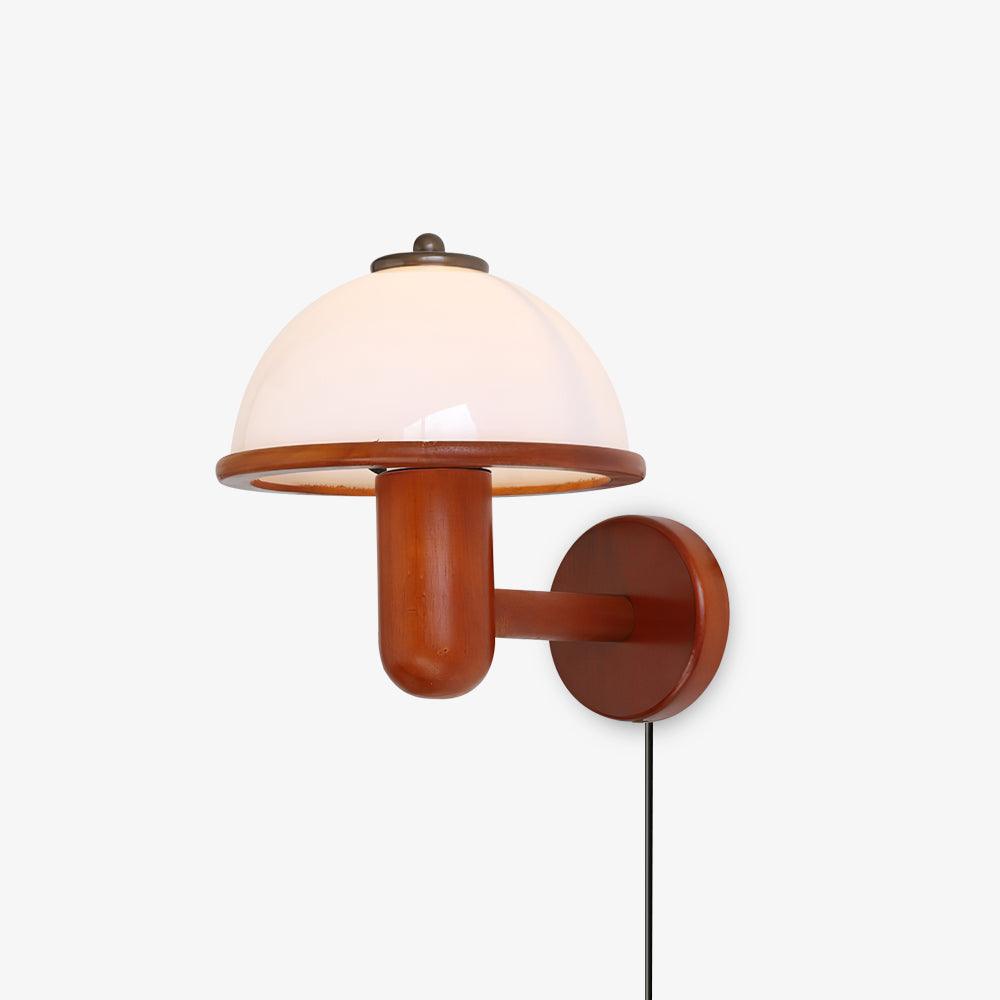 Rustic Wooden Wall Light - Glamry
